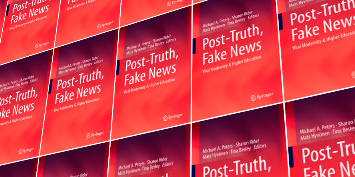 PostTruth, Fake News receives award Engaging Vulnerability